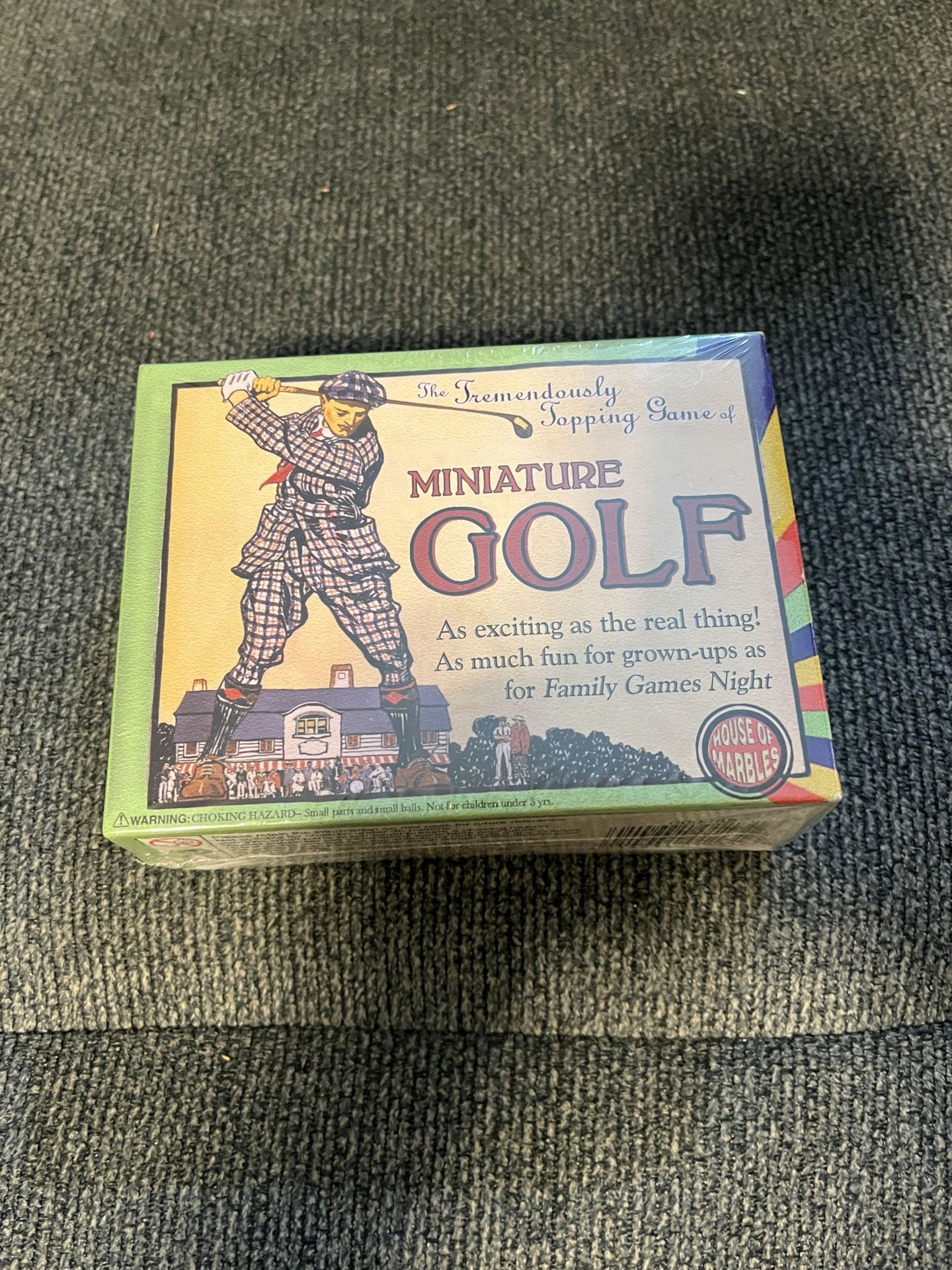 Miniature Golf Game New House Of Marbles Family Game