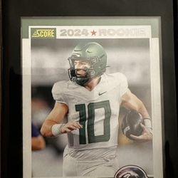 Nix 2024 Score 35th Anniversary Football Card