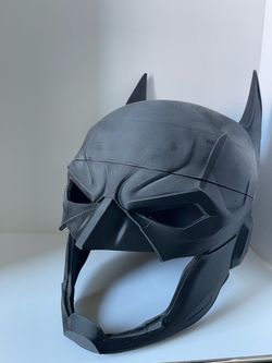 Batman helmet display