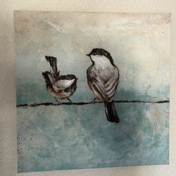 Bird Canvas Paintings set