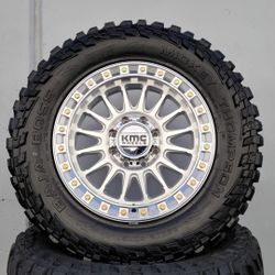 20" Kmc wheels/rims 35x12.50R20 Mickey Thompson MTZ tires