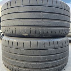 (2) 265 40 21 Continental Tires