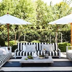 Great Outdoor Fabric Black & White