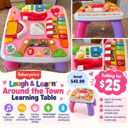 Fisher-Price Laugh & Learn Around the Town Learning Table