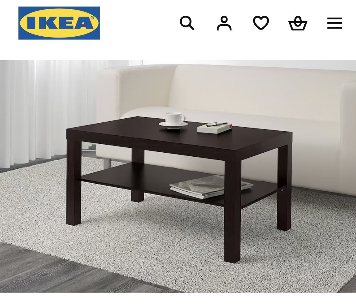 2 IKEA Lack Coffee Tables