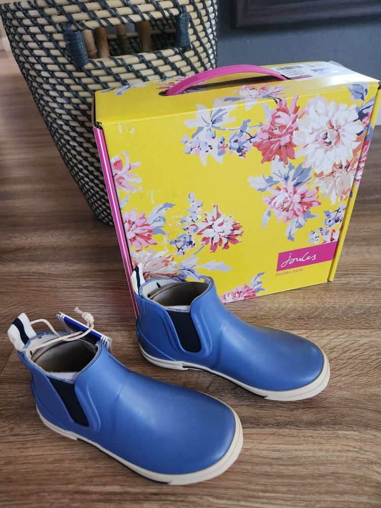 Joules Ankle Rain Toddler Kids Boots, New