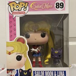 Pop! Sailor Moon And Luna