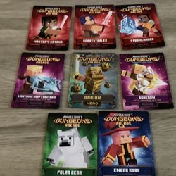 Minecraft Dungeons Arcade Cards Price Negotiable