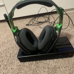 Xbox One X With Astro A50 Wireless Headset