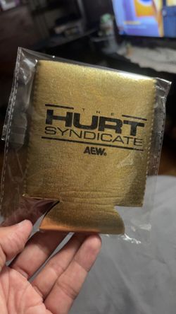 AEW All Elite Wrestling The Hurt Syndicate Can Cooler Drink Koozie