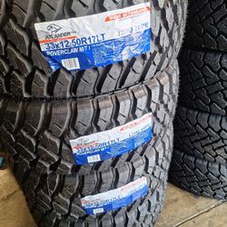 33/12/50/17/ MT LT ATLANDER $850 NEW FOUR TIRES