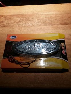 Ford 3D Auto badge light