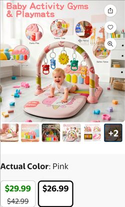 Baby Floor Play Mat/Gym Mat