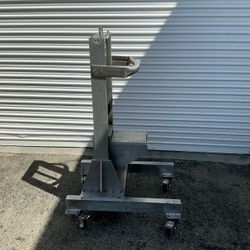 Aluminum Lifting Cart Stand, Heavy Duty, 58 inch tall