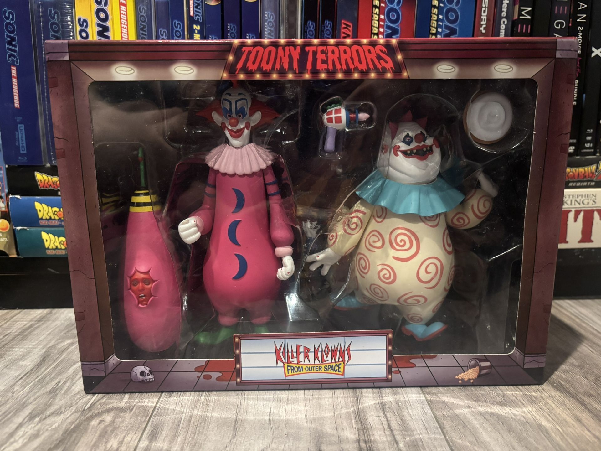 Neca Horror Toony Terrors: Killer Klowns Slim And Chubby
