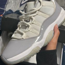 Jordan 11 Cement Gray New Condition With Box Size 9 