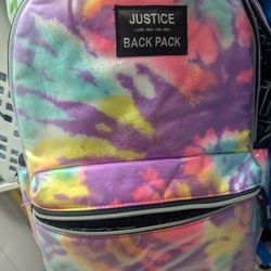 Justice Backpack Like New