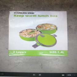 Stainless Steel Keep Warm Lunch Box 