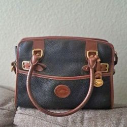Dooney And Bourke Leather Satchel With Handle 