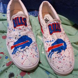 BILLS MAFIA CUSTOM MADE VANS CANVAS SHOES