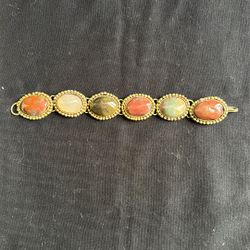 Vintage Gems Stones Bracelet 