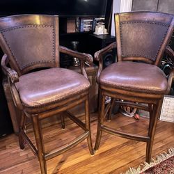 Leather Bar Stools