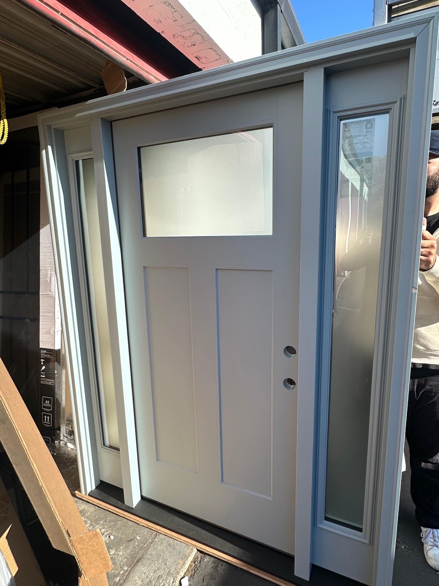πͺ BRAND NEW THERMA-TRU FIBERGLASS ENTRY DOOR SYSTEM πͺ