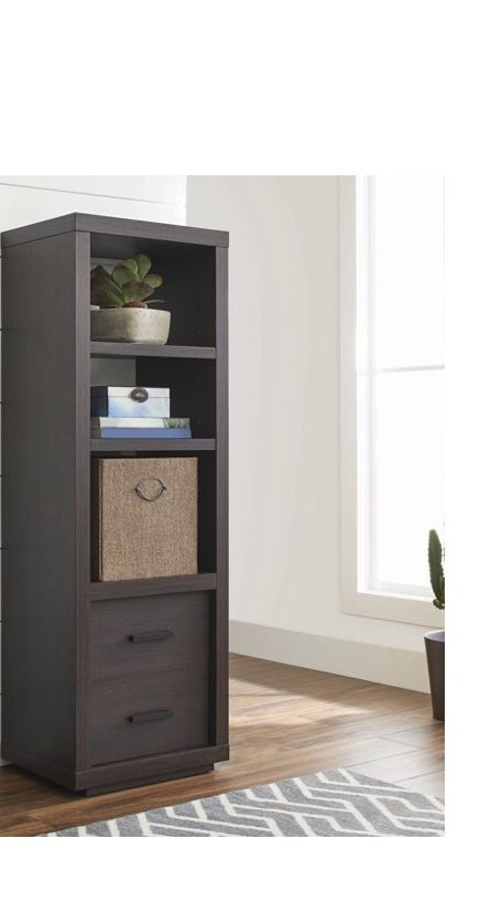 Ookcase W 2 Drawers