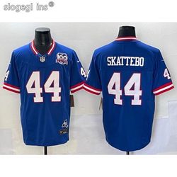 Nike NY Giants Skattebo #44 Football Jersey