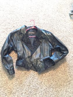 Ladies leather jacket