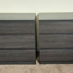 IKEA Kullen 3 Drawer Dresser Set