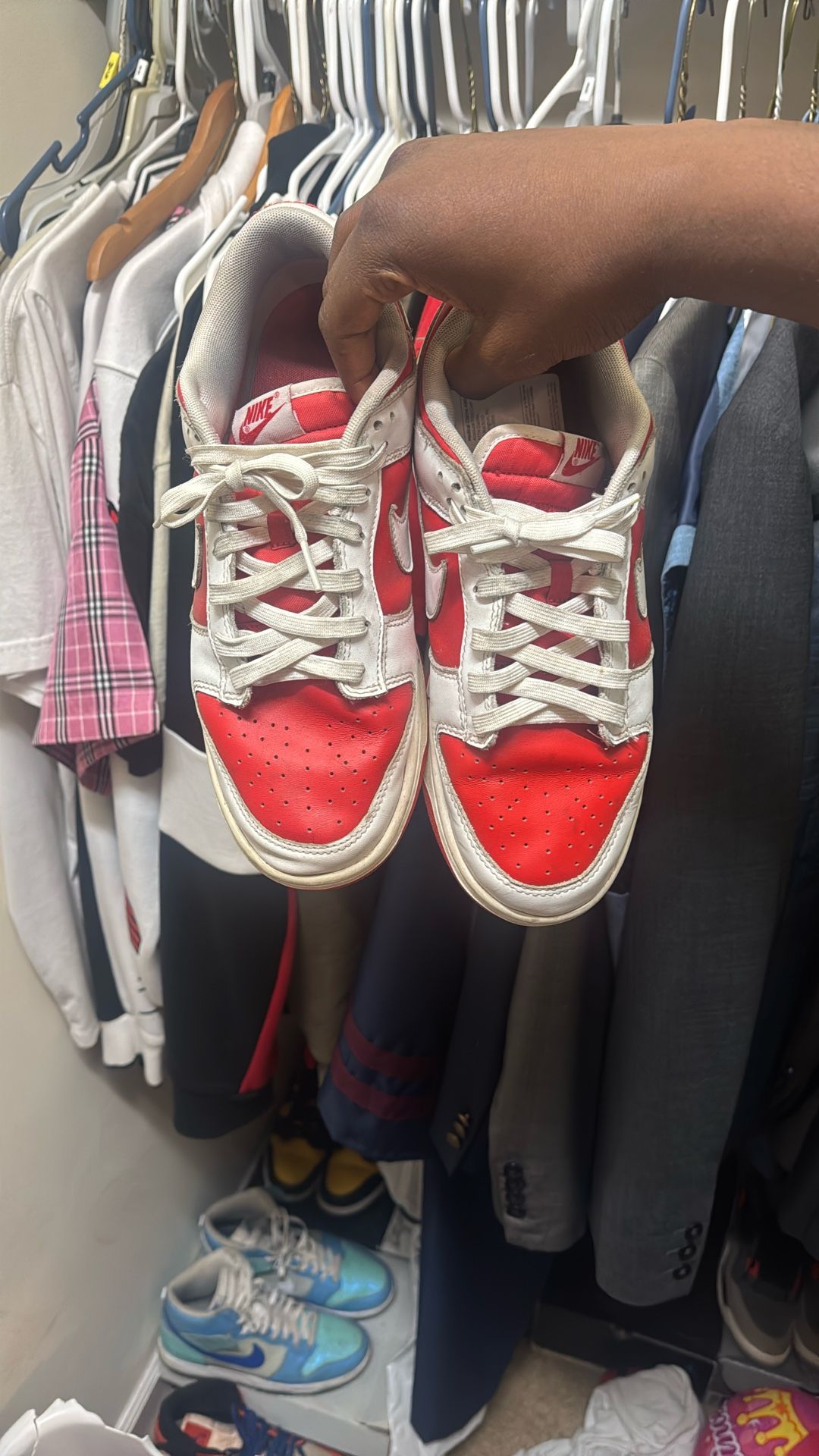 Championship Red Dunks