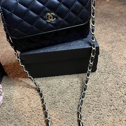 Black designer bag