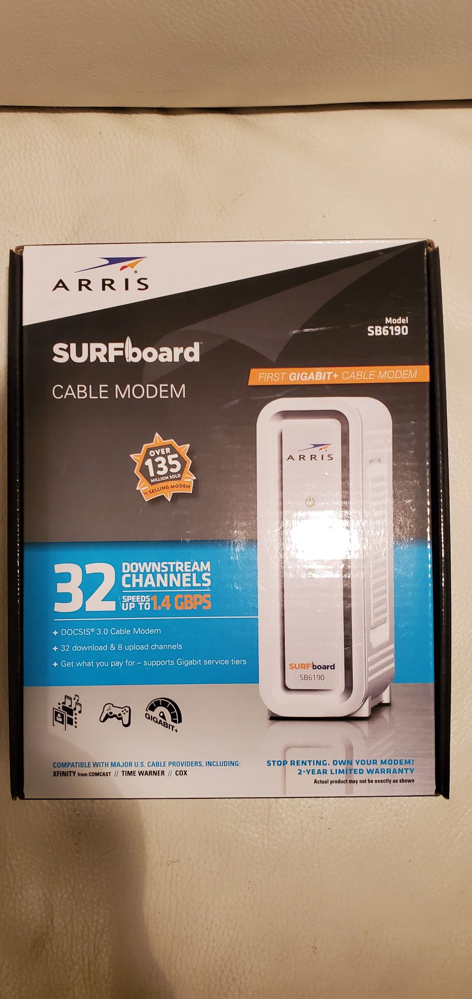 ARRIS SURFboard Cable Modem SB6190
