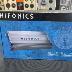 Hifonics four Channel Amplifier Car Amplifier On Sale Only One Oh