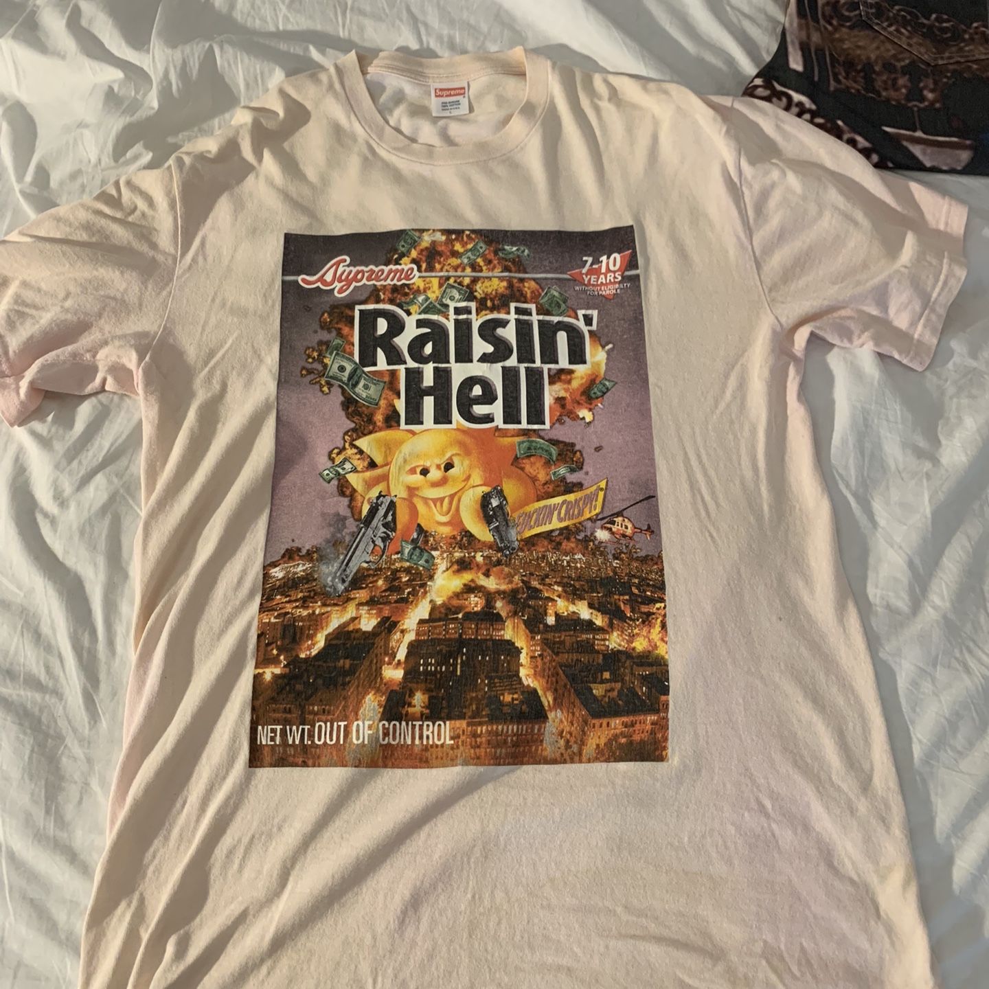 Supreme raisin hell tee new arrivals