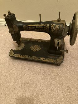 White Rotary Sewing Machine