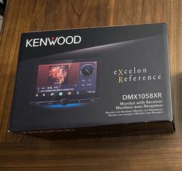 Kenwood DMX1058XR 10.1" Multimedia w/ Wireless CarPlay & Android Auto