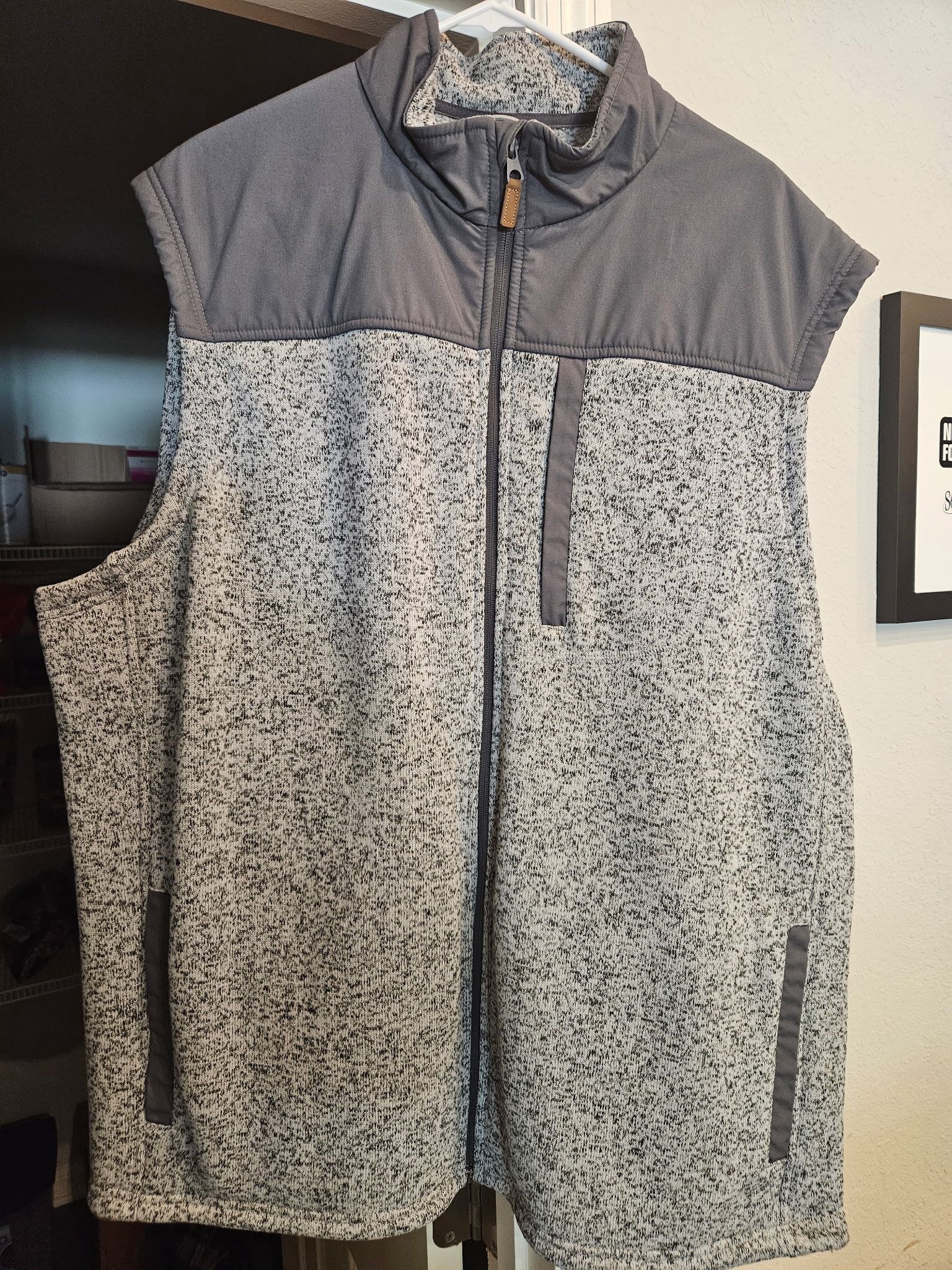 George Men’s Vest – 3XL Big & Tall Size, Casual Layering Essential