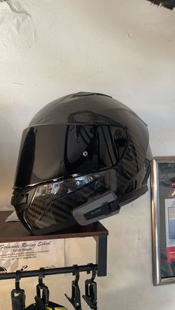 Sedici Primo Strada 3 Carbon Fiber LRG with Cardo Packtalk Edge