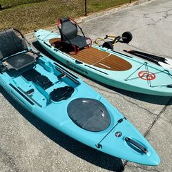 Wilderness Systems Tarpon 135 & Crescent SUP+ Fishing Kayaks 