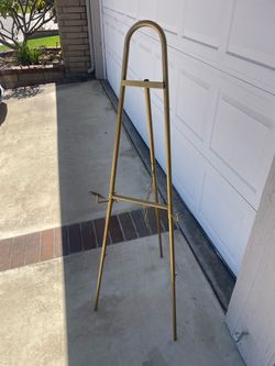 Gold Easel
