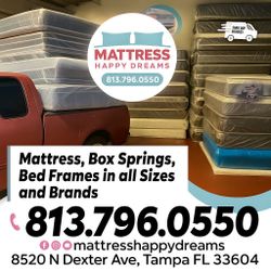 Queen Size Puffy Memory Foam Mattress – 12” Firm | Brand New, Factory Sealed in Plastic | Same Day Delivery Available 🚚