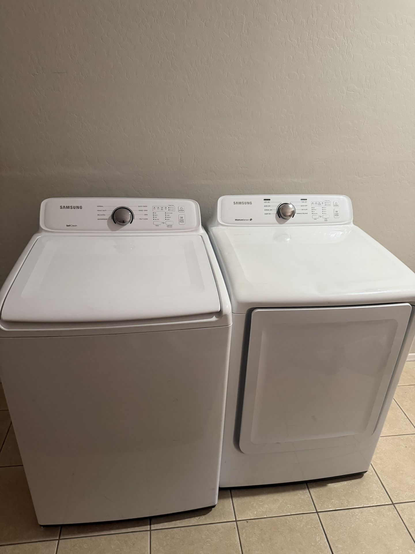 Samsung Washer And Dryer (electric)