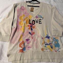 Women’s Natural Life Oversized Crewneck