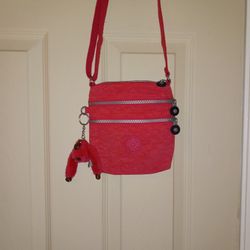 Pink Kipling Crossbody Bag