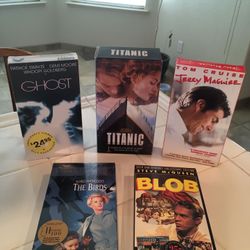 Classic VHS Movies (5) Never Used