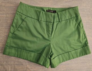 Shorts Casual Para Mujer Medida 6 Color Verde 