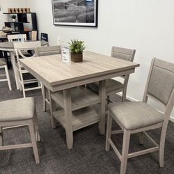 5pc Counter Height Table (FREE DELIVERY)