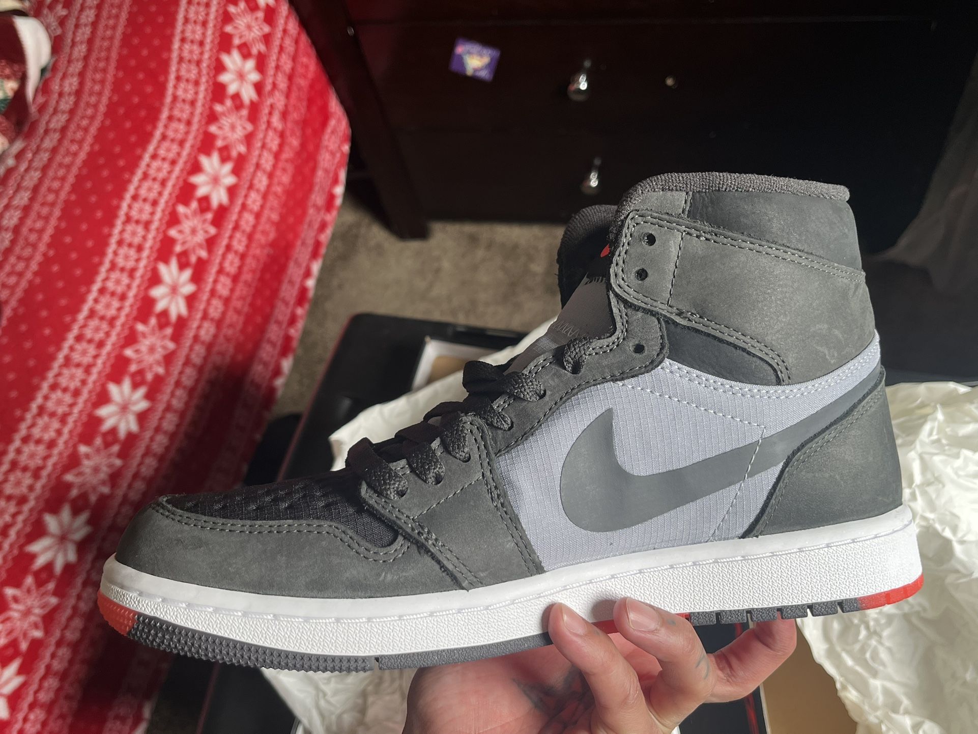 jordan 1 element high charcoal new 8.5 men